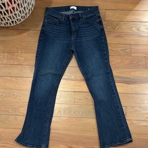 LOFT Dark Blue Flare Jeans
